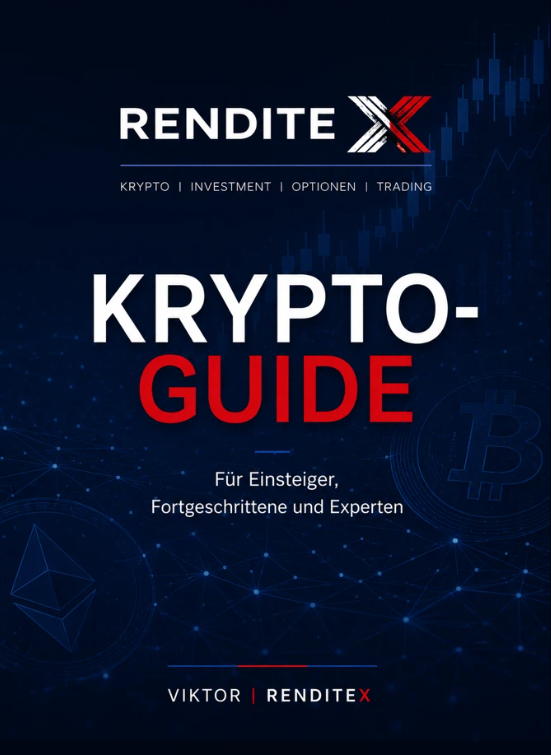 Titelseite des RenditeX Krypto-Guides